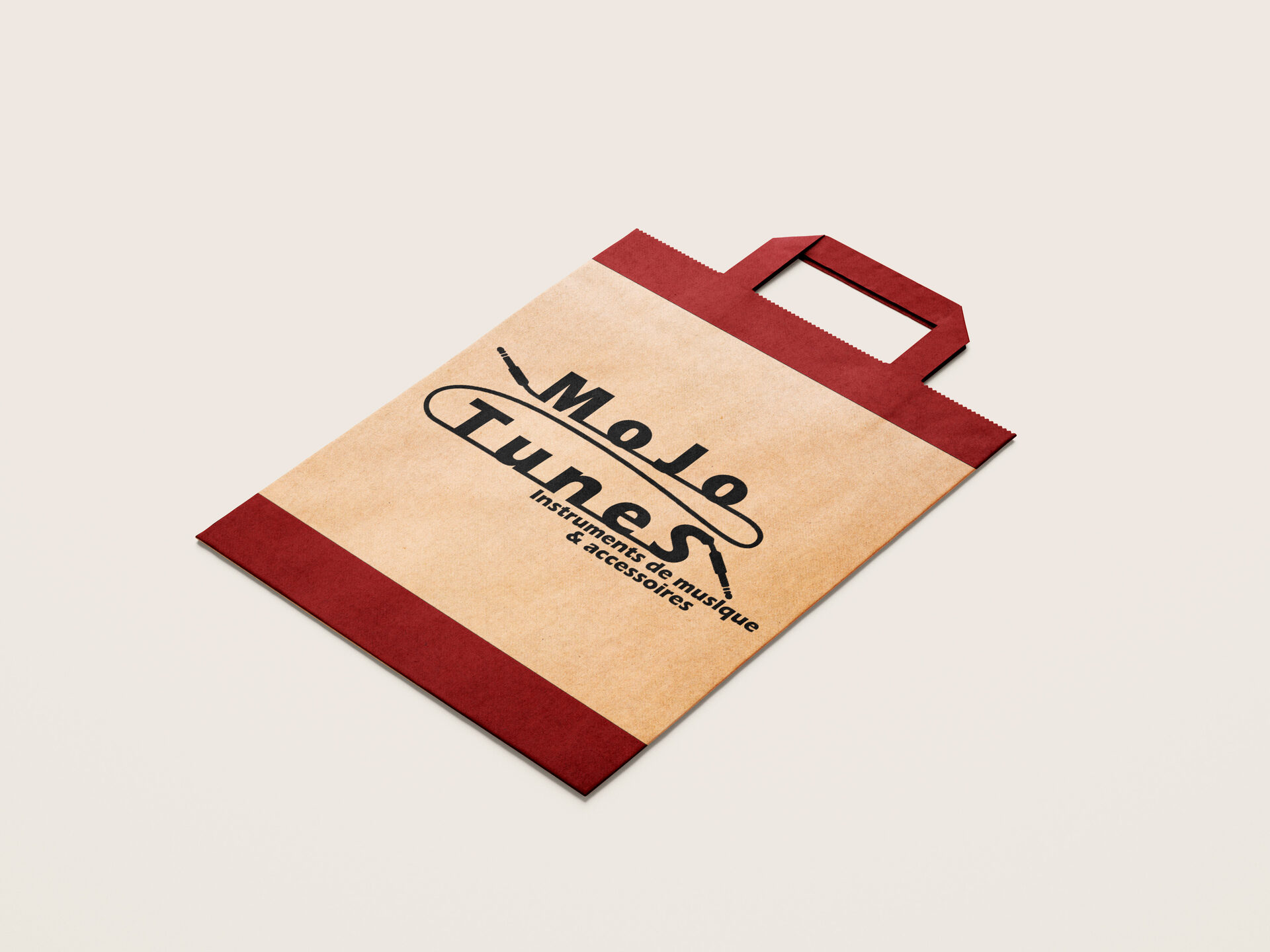 Mock-up sac papier